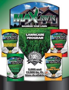 Maxlawn Lawncare Program Single Sell Sheet